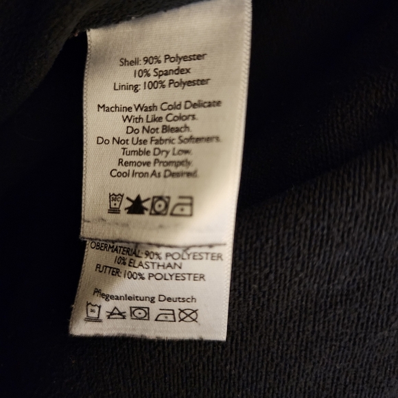 Eddie Bauer polar Fleece lined Travex pants gray sz 8 - Picture 2 of 5